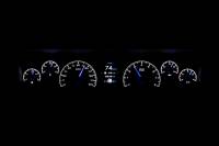 Dakota Digital HDX Gauge Series Silver Alloy | 1977-90 Fullsize Chevy Car | Dakota Digital | 16799