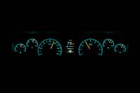 Dakota Digital HDX Gauge Series Silver Alloy | 1977-90 Fullsize Chevy Car | Dakota Digital | 16799
