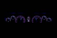 Dakota Digital HDX Gauge Series Silver Alloy | 1977-90 Fullsize Chevy Car | Dakota Digital | 16799