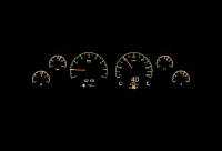Dakota Digital HDX Gauge Series Black Alloy | 1994-96 Fullsize Chevy Car | Dakota Digital | 16810