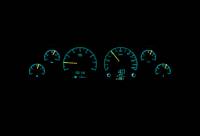 Dakota Digital HDX Gauge Series Black Alloy | 1994-96 Fullsize Chevy Car | Dakota Digital | 16810