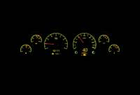 Dakota Digital HDX Gauge Series Black Alloy | 1994-96 Fullsize Chevy Car | Dakota Digital | 16810