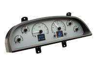 Dakota Digital HDX Gauge Series Silver Alloy | 1994-96 Fullsize Chevy Car | Dakota Digital | 16811