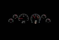 Dakota Digital HDX Gauge Series Silver Alloy | 1994-96 Fullsize Chevy Car | Dakota Digital | 16811