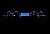 Dakota Digital VHX Gauge System Black Alloy Blue | 1994-96 Impala SS or Caprice | Dakota Digital | 16804