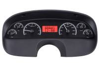 Dakota Digital VHX Gauge System Black Alloy Red