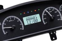 Dakota Digital VHX Gauge System Black Alloy White | 1994-96 Impala SS or Caprice | Dakota Digital | 16806