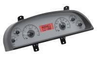 Dakota Digital VHX Gauge System Silver Alloy Red | 1994-96 Impala SS or Caprice | Dakota Digital | 16808