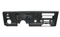 Dakota Digital VHX Gauge System Black Alloy Blue