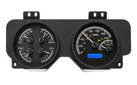 Dakota Digital VHX Gauge System Black Alloy Blue | 1969 Firebird | Dakota Digital | 43900