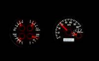 Dakota Digital VHX Gauge System Black Alloy White | 1969 Firebird | Dakota Digital | 43902