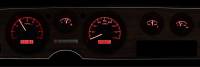 Dakota Digital VHX Gauge System Black Alloy Red | 1970-81 Firebird | Dakota Digital | 43907