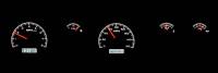 Dakota Digital VHX Gauge System Black Alloy White | 1970-81 Firebird | Dakota Digital | 43908