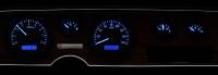 Dakota Digital VHX Gauge System Silver Alloy Blue | 1970-81 Firebird | Dakota Digital | 43909