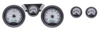 Dakota Digital VHX Gauge System Silver Alloy White | 1970-81 Firebird | Dakota Digital | 43911