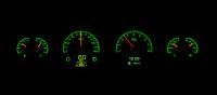 Dakota Digital HDX Gauge Series Silver Alloy | 1964-67 GTO | Dakota Digital | 24899