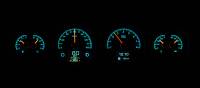 Dakota Digital HDX Gauge Series Silver Alloy | 1964-67 GTO | Dakota Digital | 24899