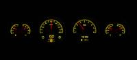 Dakota Digital HDX Gauge Series Silver Alloy | 1964-67 GTO | Dakota Digital | 24899