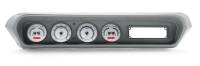 Dakota Digital VHX Gauge System Silver Alloy Red