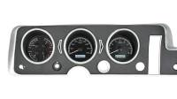 Dakota Digital VHX Gauge System Black Alloy White