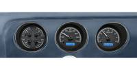 Dakota Digital VHX Gauge System Black Alloy Blue