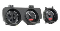 Dakota Digital VHX Gauge System Black Alloy Red | 1969 GTO/Lemans | Dakota Digital | 24908