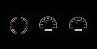 Dakota Digital VHX Gauge System Black Alloy White | 1969 GTO/Lemans | Dakota Digital | 24909