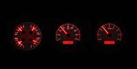 Dakota Digital VHX Gauge System Silver Alloy Red | 1969 GTO/Lemans | Dakota Digital | 24911