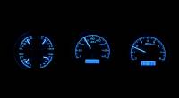 Dakota Digital VHX Gauge System Black Alloy Blue | 1970-72 GTO/Lemans | Dakota Digital | 24913