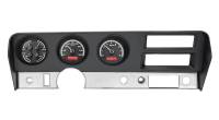 Digital VHX Gauge System Black Alloy Red
