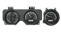 Dakota Digital VHX Gauge System Black Alloy White | 1970-72 GTO/Lemans | Dakota Digital | 24915