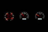 Dakota Digital VHX Gauge System Silver Alloy White | 1970-72 GTO/Lemans | Dakota Digital | 24918