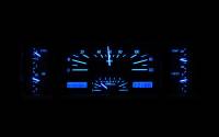 Dakota Digital VHX Gauge System Black Alloy Blue | 1937-38 Chevy Car | Dakota Digital | 70071