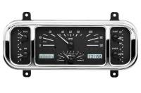Dakota Digital VHX Gauge System Black Alloy White