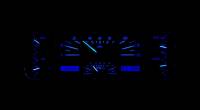 Dakota Digital VHX Gauge System Silver Alloy Blue | 1937-38 Chevy Car | Dakota Digital | 70074