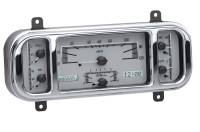 Dakota Digital VHX Gauge System Silver Alloy White