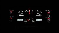 Dakota Digital VHX Gauge System Silver Alloy White | 1937-38 Chevy Car | Dakota Digital | 70076