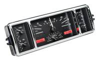 Dakota Digital VHX Gauge System Black Alloy Red | 1939 Chevy Car | Dakota Digital | 70079