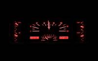 Dakota Digital VHX Gauge System Black Alloy Red | 1939 Chevy Car | Dakota Digital | 70079