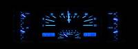 Dakota Digital VHX Gauge System Silver Alloy Blue | 1939 Chevy Car | Dakota Digital | 70081