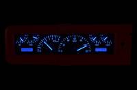 Dakota Digital VHX Gauge System Black Alloy Blue | 1940 Chevy Car | Dakota Digital | 70085