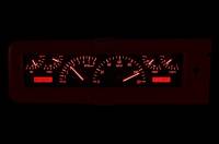 Dakota Digital VHX Gauge System Black Alloy Red | 1940 Chevy Car | Dakota Digital | 70086