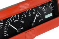 Dakota Digital VHX Gauge System Black Alloy White | 1940 Chevy Car | Dakota Digital | 70087