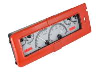 Dakota Digital VHX Gauge System Silver Alloy Red | 1940 Chevy Car | Dakota Digital | 70089