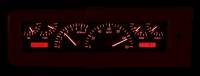 Dakota Digital VHX Gauge System Silver Alloy Red | 1940 Chevy Car | Dakota Digital | 70089