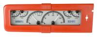 Dakota Digital VHX Gauge System Silver Alloy White