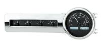 Dakota Digital VHX Gauge System Black Alloy White | 1941-48 Chevy Car | Dakota Digital | 70094