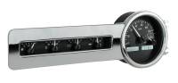 Dakota Digital VHX Gauge System Black Alloy White | 1941-48 Chevy Car | Dakota Digital | 70094