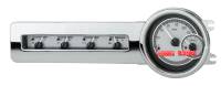 Dakota Digital VHX Gauge System Silver Alloy Red
