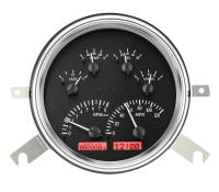 Dakota Digital VHX Gauge System Black Alloy Red